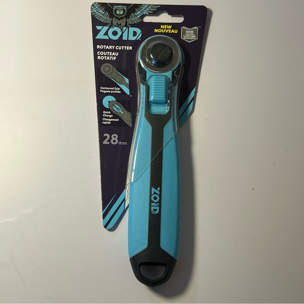 🆕ZOID Rotary Cutter 28mm – Quick Change Blade + FREE STENCIL !
